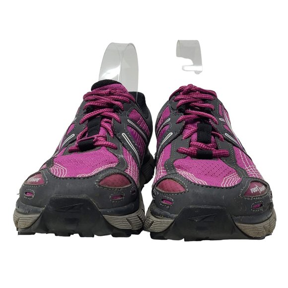 ALTRA Lone Peak 3.5 Trail Running Shoes Purple Gray AFW1755F-1 Women's US 6 - Picture 3 of 13
